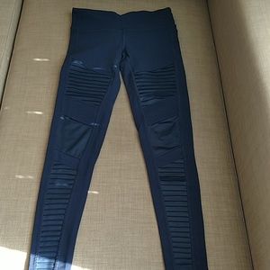 Alo High Waist Moto Leggings